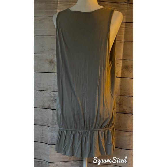 SOLD Faith 21 plus 3x tunic top grey w/ rhinestone - Picture 2 of 6